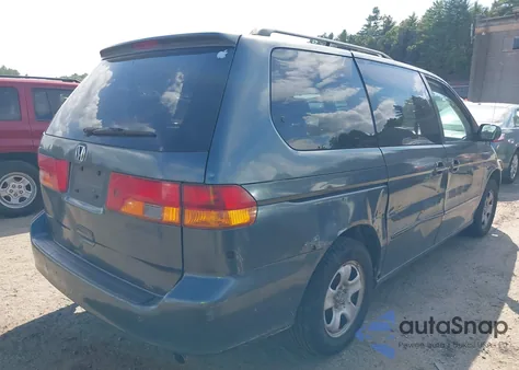 2003 Honda Odyssey Ex from USA, damaged, VIN 5FNRL18623B122717